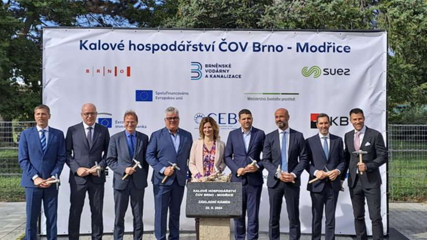 Brno and SUEZ to Construct Czech Republic's Largest Sludge Treatment Line at Modřice Plant